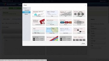 Joomla! YEEditor - Drag & Drop Editor - 00 Intro to Rows and Columns