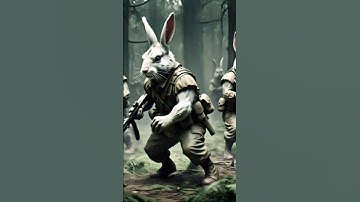 Soldier Rabbits YouTube Automation | Ai Animation Video #ai #course #Rabbit #animation #free #video