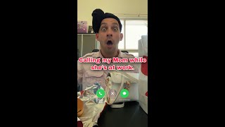 Calling my Mom while she's at work. (Mama Lucky)| PatD Lucky