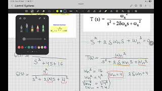 Calculating Damping Ratio And Natural Frequency In Second-Order Systems