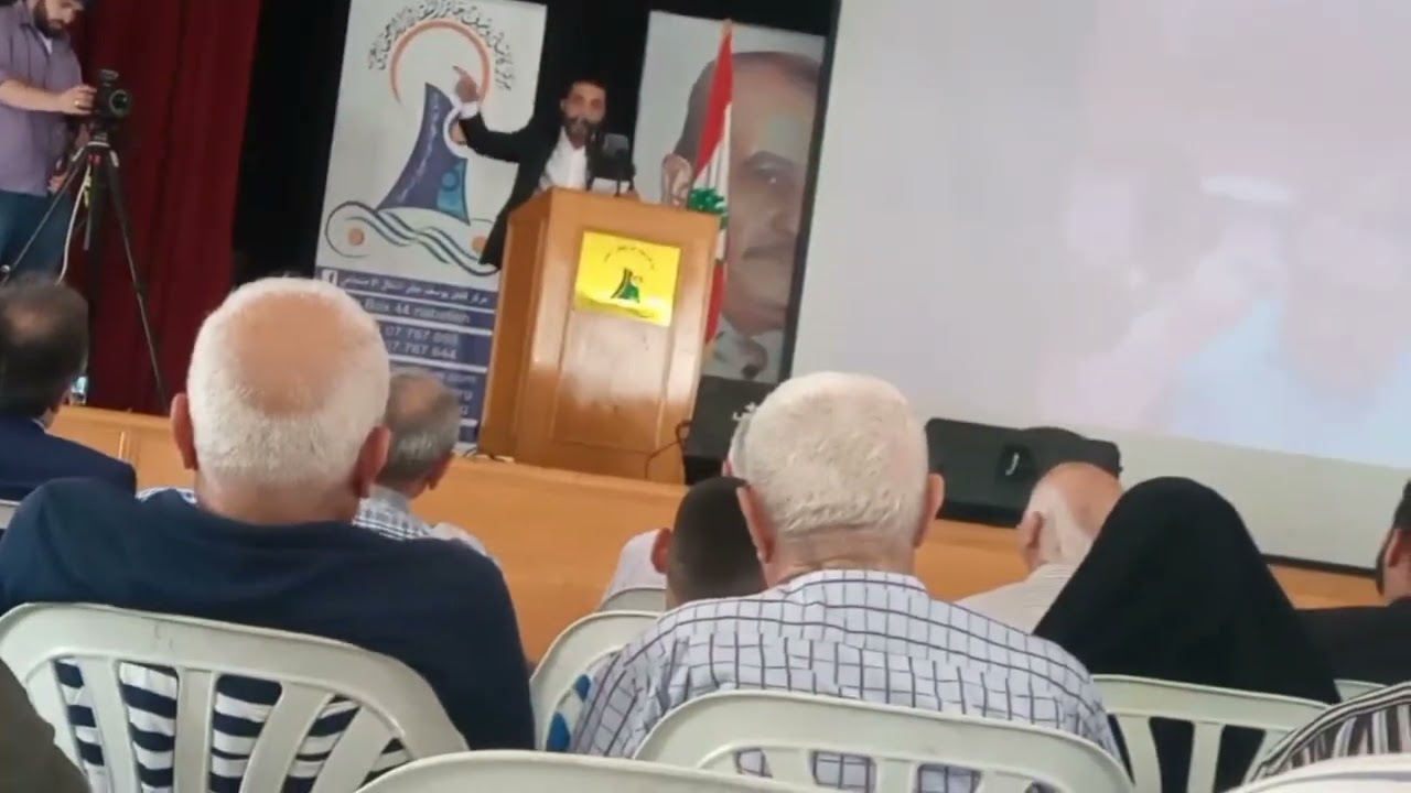 #حبيب_بو_انطون تكريم الشاعر زين شعيب _ ابو علي _ #الجنوب #النبطية