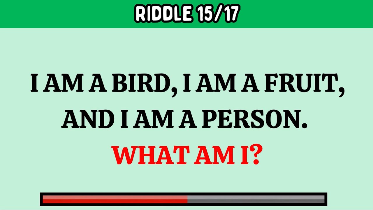 TRAIN YOUR BRAIN INTELLIGENCE BY COMPLETING THESE 17 RIDDLES! | RIDDLE ...