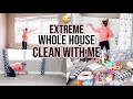 NEW! EXTREME WHOLE HOUSE CLEAN WITH ME 2020 | ALL DAY SPEED CLEANING MOTIVATION | CLEANING ROUTINE