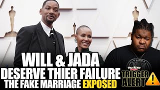 Will Smith & Jada Pinkett : 28 Year Fake Marriage Exposed - Trigger Alert