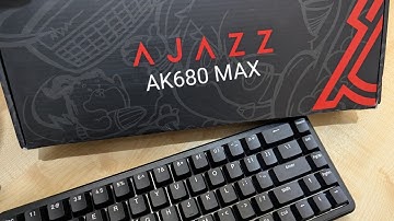 ajazz ak680 max unboxing | dose ajazz keyboard preform good ??