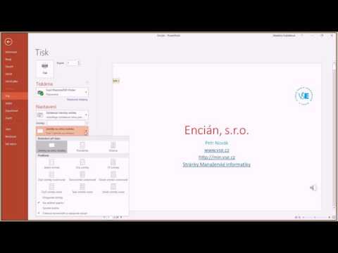 Video: Jednoduché způsoby úpravy hlavního snímku aplikace PowerPoint (s obrázky)