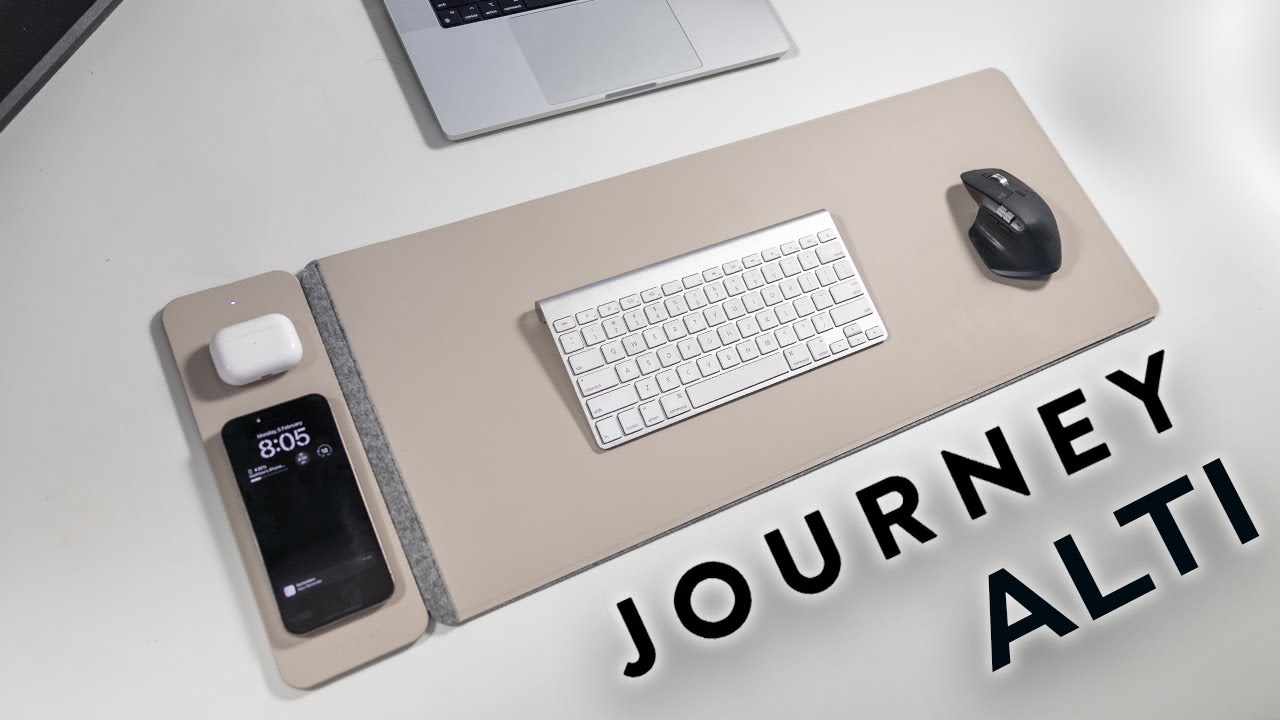 Journey Alti Wireless Desk Mat & Nexa 4-in-1 Laptop Sleeve: Future ...