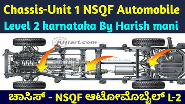 Chassis unit 1-NSQF Automobile Karnataka level 2 chapter 1