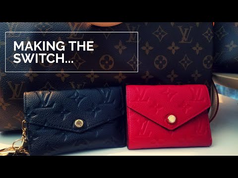 Louis Vuitton Monogram Empreinte Victorine Wallet Review 