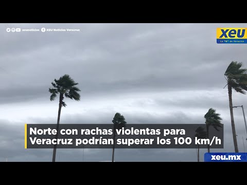 Pronostican norte violento para el próximo viernes en Veracruz