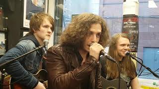 ANCHOR LANE - 'Fame Shame' - Love Music (acoustic in-store), Glasgow, 01/02/2020