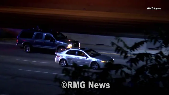 Attempted murder suspect taken into custody after a 90-minute chase in Los Angeles, California.