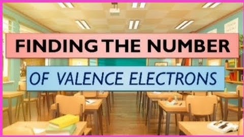 How to find the valence electrons for an element the fast and easy way.