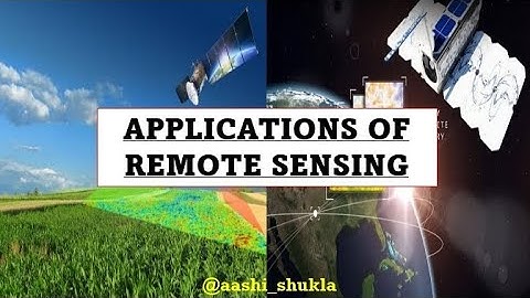 Application Of Remote Sensing | Land Cover & Land Use Planning | Unit 1 | Environmental Science