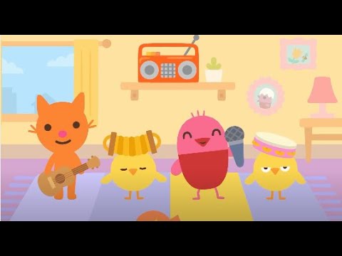 Sago Mini Apartment Game For Kids | playing music