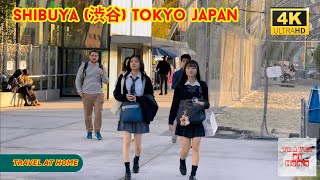 4k hdr japan travel | Walk in Shibuya (渋谷) Tokyo japan |  Relaxing Natural City ambience