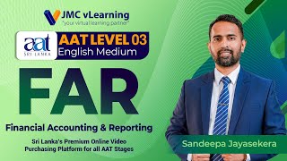 Financial Reporting | English Medium | AAT Level 3 | JMC vLearning