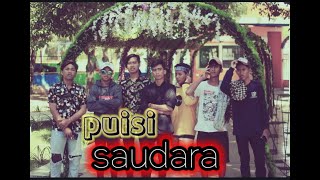 Puisi saudara. Sudah pasti kalau ada pertemuan pasti ada perpisahan