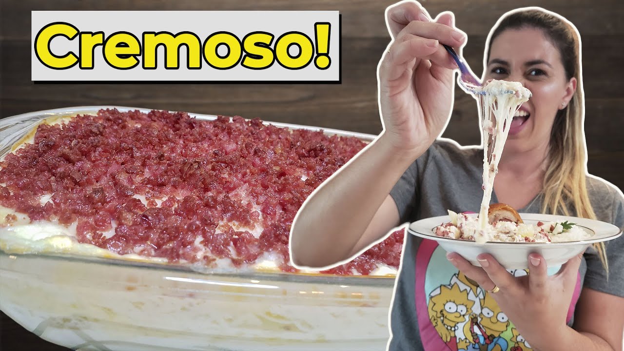 BATATA GRATINADA CREMOSA