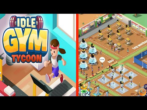 Idle Fitness Gym Tycoon! MAX LEVEL All Gyms Unlocked & Unlimited Cash