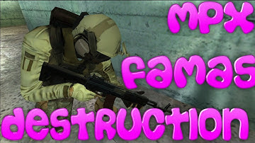 Bullet Force FFA - MPX and Famas Destruction
