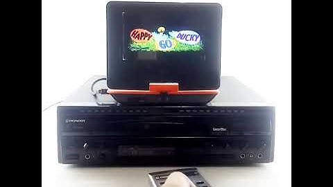 Video Player Vintage Laser Disc PIONEER CD CDV LD Player CLD-1710K Rare Japan