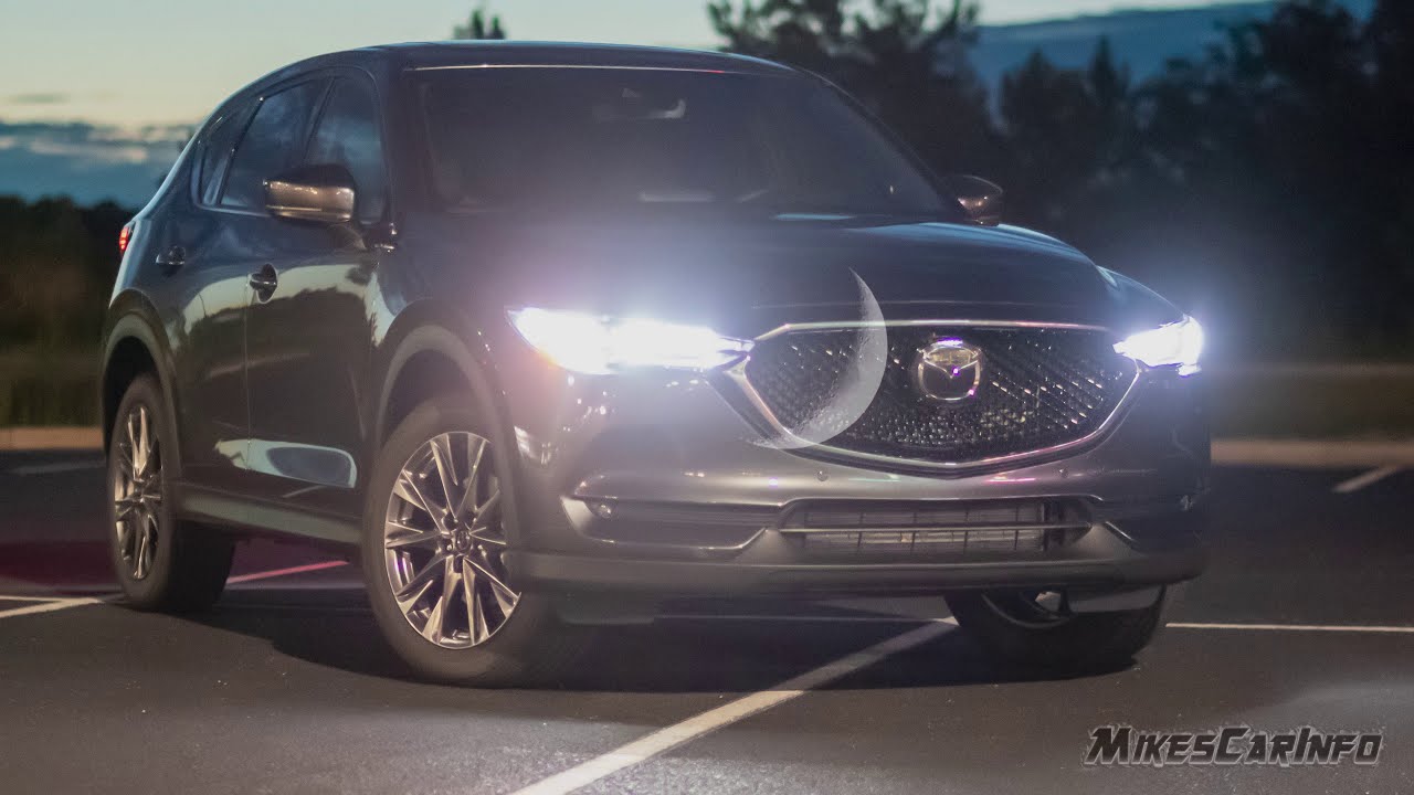 At Night 2019 Mazda Cx 5 Interior And Exterior Lighting Overview