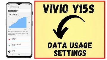 How to Check Vivo wifi data usage Y15s | vivo data usage settings