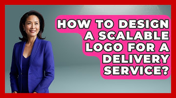 How To Design A Scalable Logo For A Delivery Service? - Graphic Design Nerd