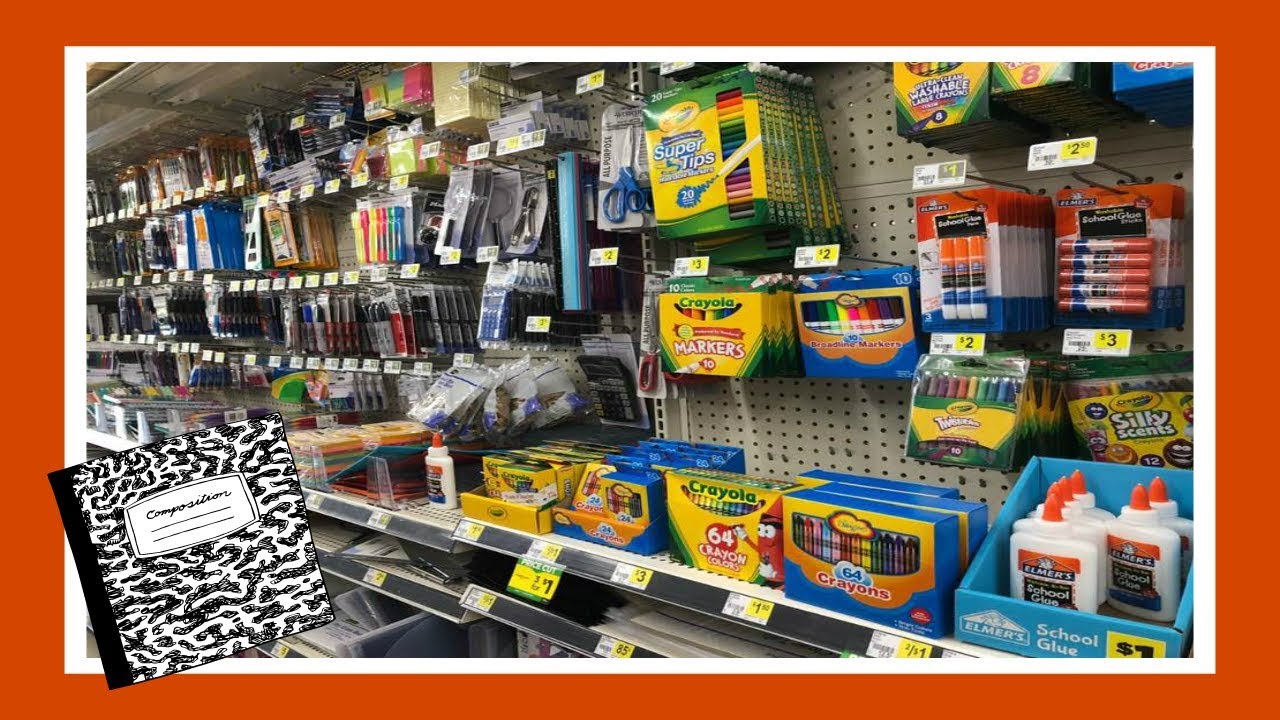 Back To School Shopping At The Dollar General! YouTube