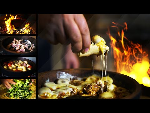 Mushrooms with Garso recipe. გარსოს საფირმო.