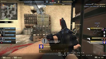 CS GO : When noob plays competitive #1