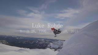 Luke Rohde Memorial Slide Show. Celebration of Life!