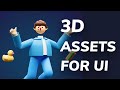 Amazing Free 3D Illustrations For UI Designs! | Design Essentials