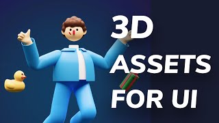 Amazing Free 3D Illustrations For UI Designs! | Design Essentials screenshot 5