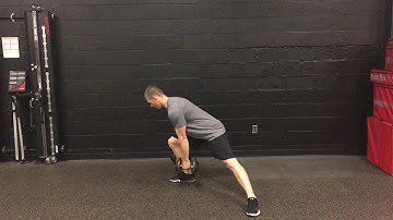 DB Rotational Lunge