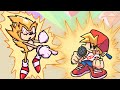 Fnf  fleetway sonic vs super bf full combovs sonicexe extras