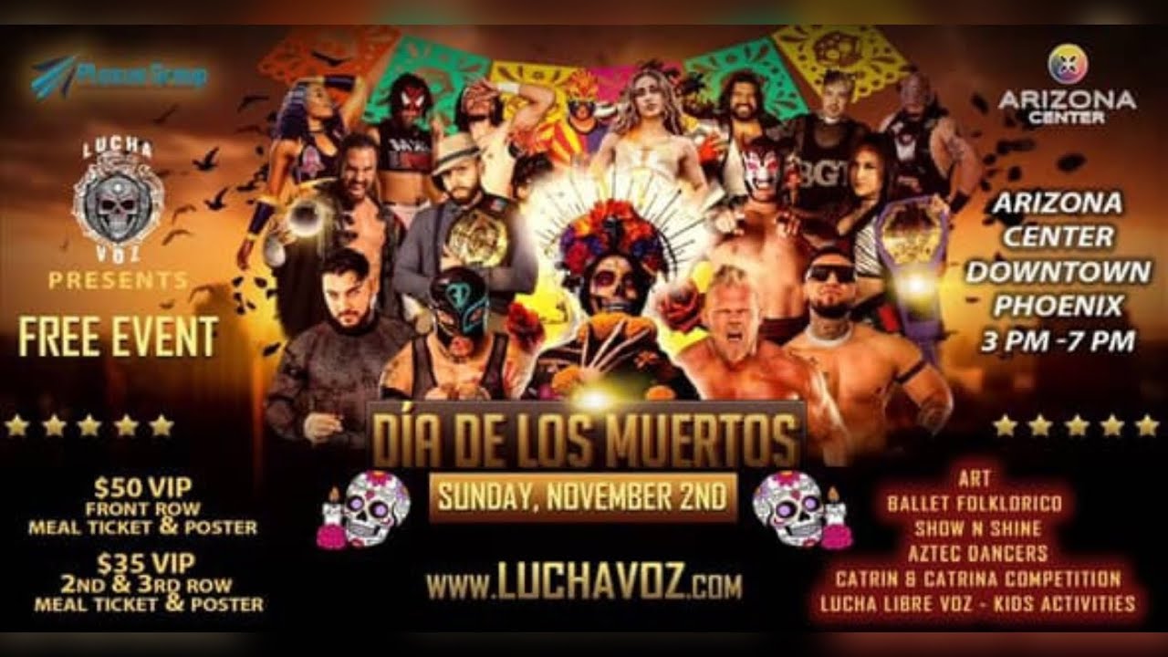 Mini Halcon Lucha Libre Voz 11/2/25 - Tecolote & Mini Halcon Vs Cock & Bull (Tag ...