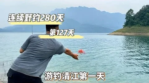 連續野釣280天 第127天 挑戰遊釣500斤魚獲 來到清江中遊隔河巖！ - 天天要聞