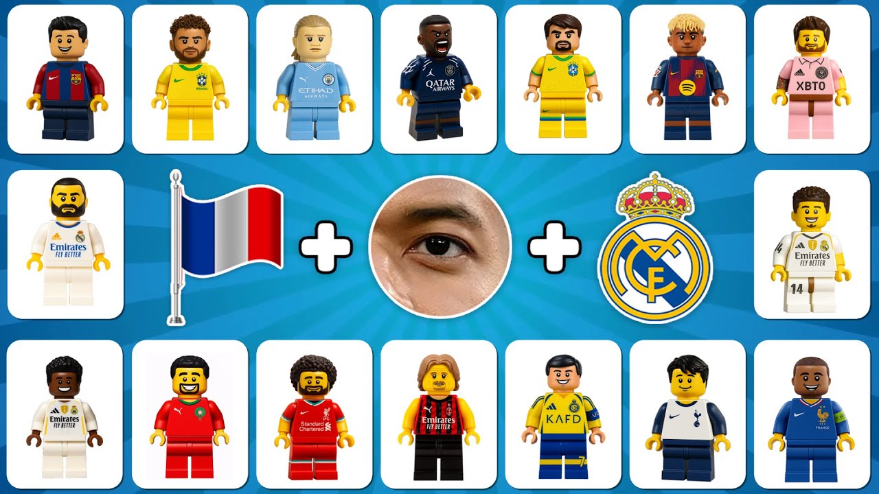 Can You Guess The Player By Song, Eye, Body, Club & Nationality 🤔⁉️ | Ronaldo, Messi, Yamal