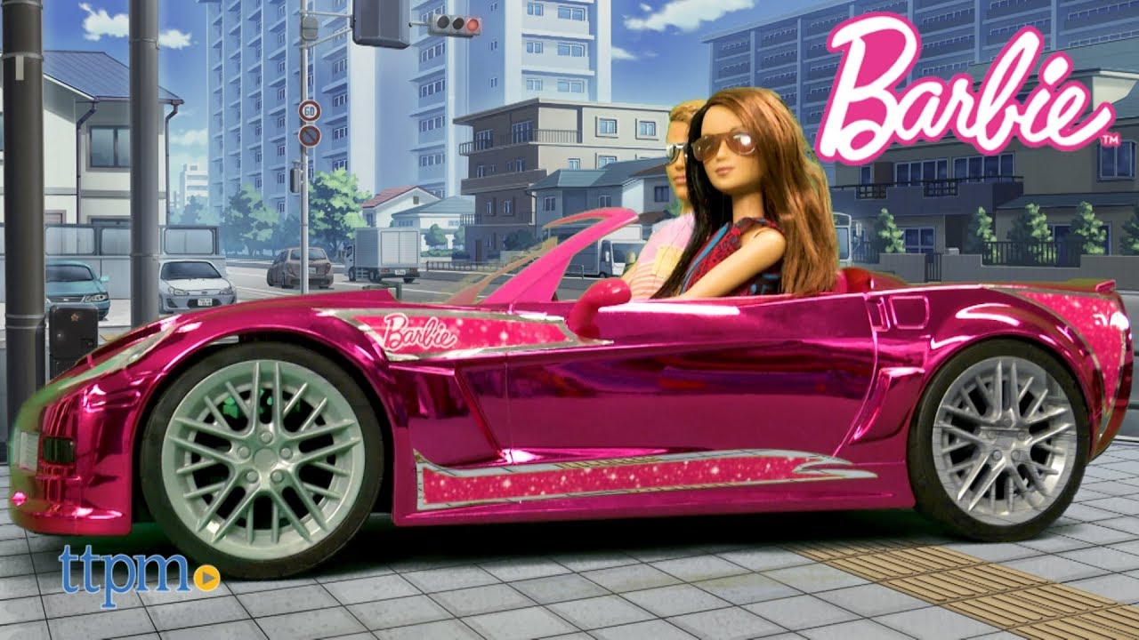 barbie corvette rc