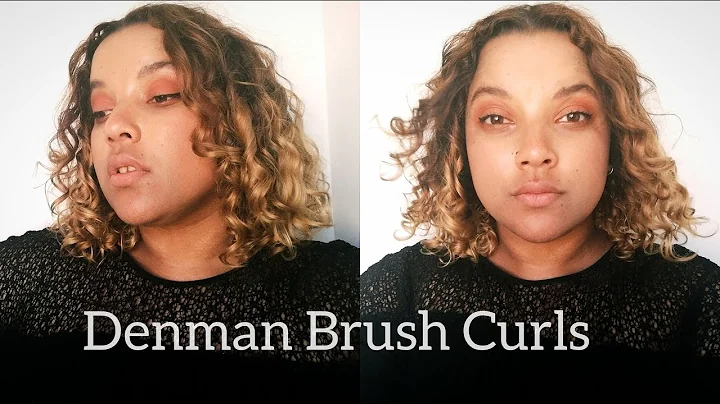 Using the Denman Brush for wavy hair