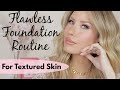 HOW TO GET SMOOTH, FLAWLESS FOUNDATION ON TEXTURED SKIN | My Current Mask-Proof Routine!