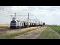 Ref:hBMrF2Pg-tQ Trains de fret, ter et train vintage sur le polt � andonville (45) et monnerville (91), le 06/07/19.