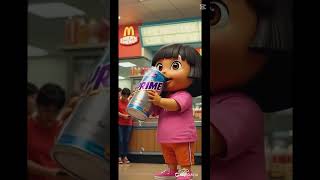Wtf Is Dora Doing At Mcdonalds?