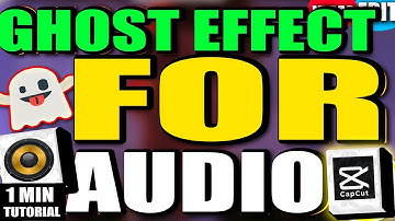Capcut - How To Make Ai Audio Voice Ghost Effect Tutorial (2025)