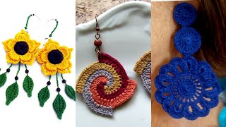 Shorts,Most Beautiful And Gorgeous Crochet Handmade Earrings,Crosia Frock Design,क्रोशिया फ्रॉक