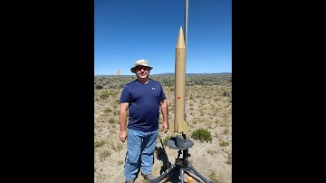 Highpower Scud Missile Rocket flight