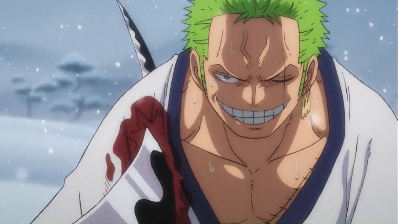 Zoro usa o Purgatório de Santoryu (Rengoku) e derrota Kamazou