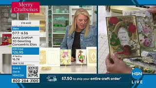 Anna Griffin 3D Birthday Greeting Concentric Dies